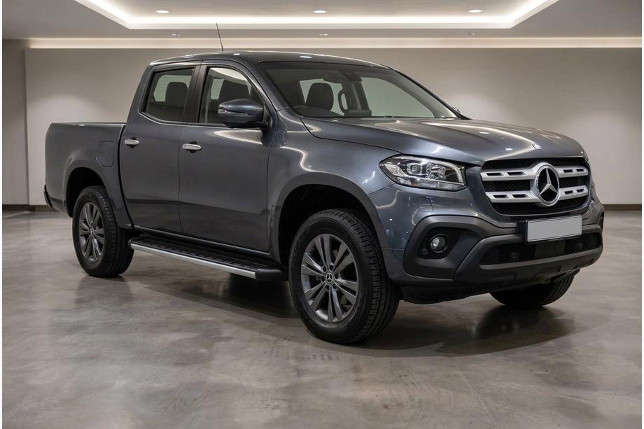 Mercedes X class 2017-2020 Pedane Laterali Duru (2 pz, Alluminio) Image