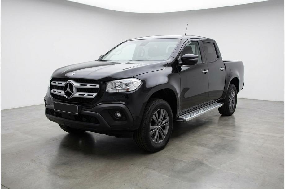 Mercedes X class 2017-2020 Pedane Laterali Maya V2 (2 pz, Alluminio) Image