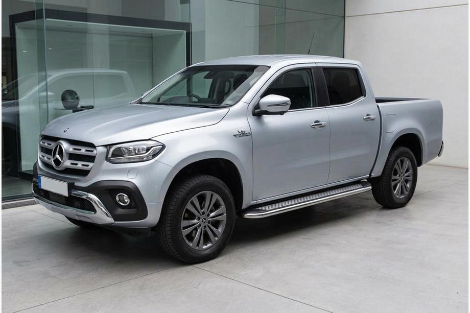 Mercedes X class 2017-2020 Pedane Laterali Maydos V2 (2 pz, Alluminio) Image