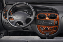 Renault Megane I 1996-2004 Rivestimenti cruscotto 1999-2003 (Meric, Turchia) foto 1