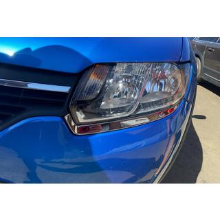 Coprifari (2 pz, Acciaio Inox) Dacia Logan MCV 2013-2020 foto 3