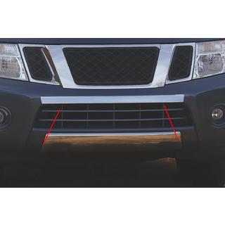 Protezione paraurti anteriore in acciaio inox Nissan Pathfinder R51 2005-2014 foto 1