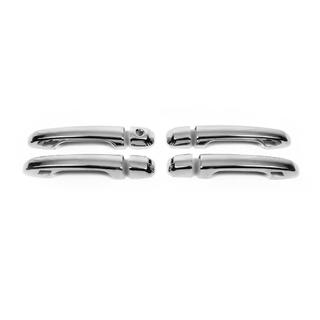 Coperture maniglie 2015↗ (4 pz, acciaio inox) Toyota Land Cruiser 200 2007-2021 foto 1