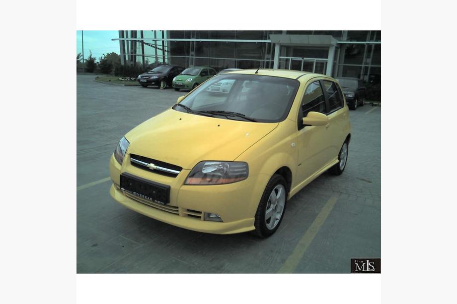 Chevrolet Aveo T200 2002-2008 Labbro paraurti anteriore (primer per verniciatura) Foto 2
