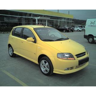Minigonne laterali (primer per verniciatura) Chevrolet Aveo T200 2002-2008 foto 2
