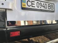 Volkswagen LT 1995-2006 Bordino bagagliaio (2 pezzi, acciaio inox) foto 2