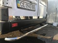 Volkswagen LT 1995-2006 Bordino bagagliaio (2 pezzi, acciaio inox) foto 3