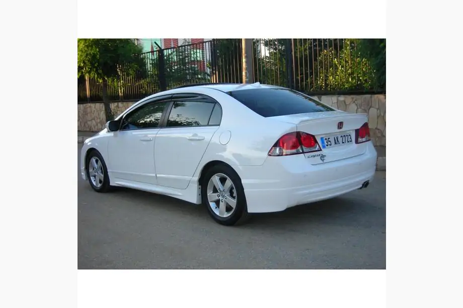 Honda Civic Sedan VIII 2006-2011 Spoiler Kalin (primer per verniciatura) Foto 2