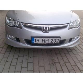 Labbro paraurti anteriore 2006-2009 (primer per verniciatura) Honda Civic Sedan VIII 2006-2011 foto 2