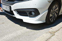 Honda Civic Sedan X 2016-2021 Angoli paraurti anteriore (da verniciare) foto 4