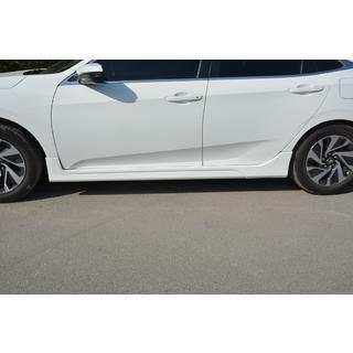 Minigonne laterali (primer per verniciatura) Honda Civic Sedan X 2016-2021 foto 3