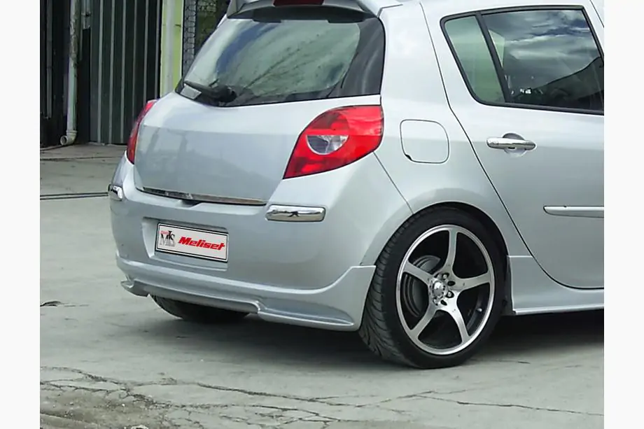 Renault Clio III 2005-2012 Copertura paraurti posteriore V1 (primer per verniciatura) Foto 2