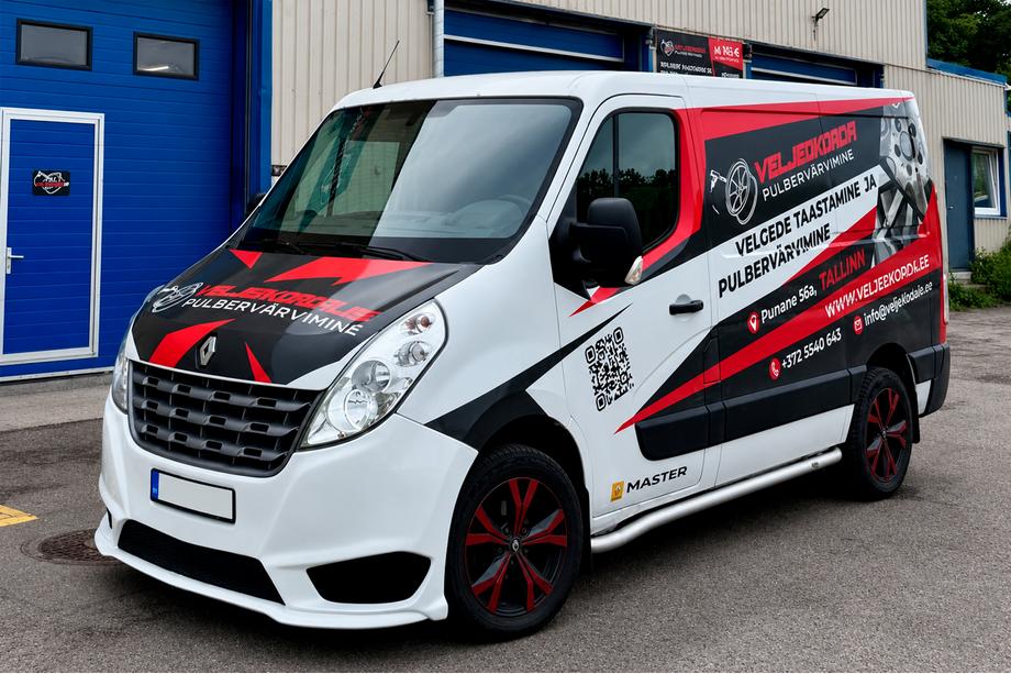 Renault Master 2011-2023 Paraurti anteriore AMG (spoiler, da verniciare) Image