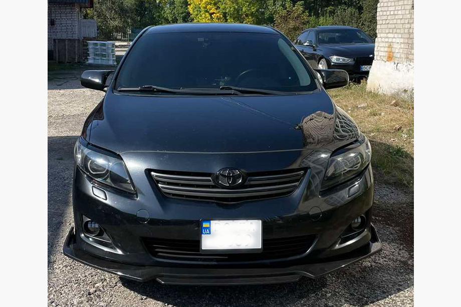 Toyota Corolla 2007-2013 Labbro paraurti anteriore (primer per verniciatura) Foto 4