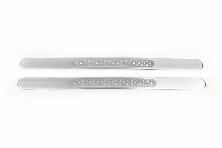 Battitacco universali Omsa (2 pz, acciaio inox) Foto 2