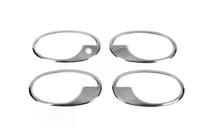 Opel Corsa C 2000-2006 Coperture Maniglie Porta Cromate (4 pz., Acciaio Inox) foto 2