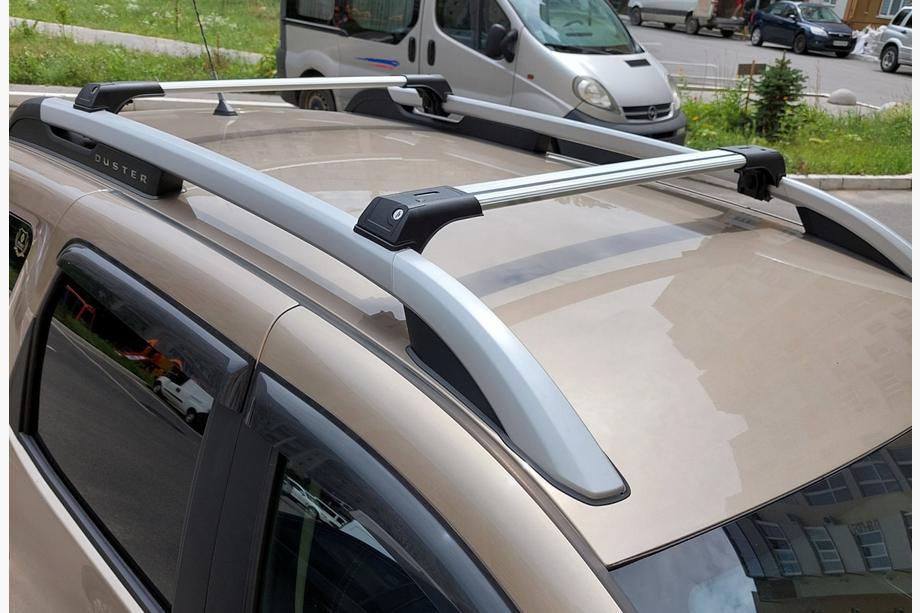 Renault Duster 2018-2024 Barre Portatutto Trasversali Skybar V1 (2 pz) Image