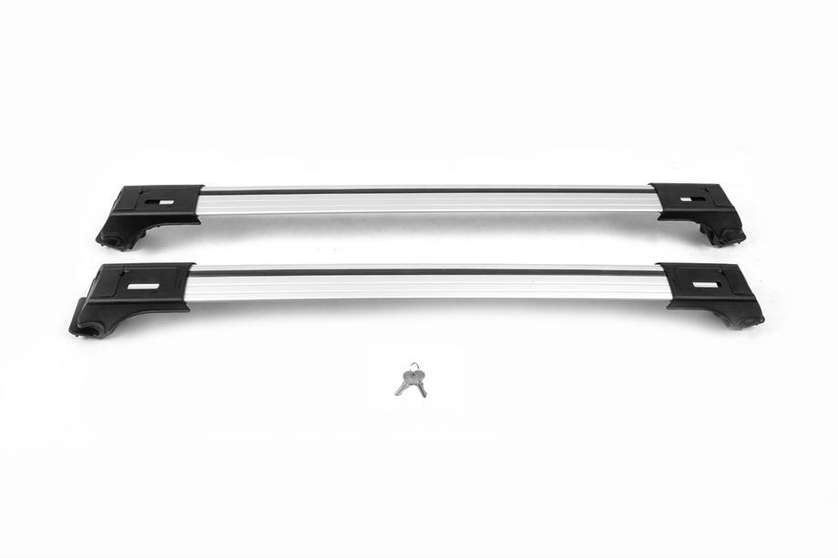 Renault Duster 2018-2024 Barre Portatutto Trasversali Skybar V1 (2 pz) Grigio Foto 9