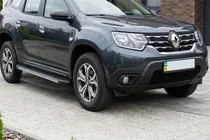 Renault Duster 2018-2024 Pedane laterali DURU (2 pz, alluminio) foto 1
