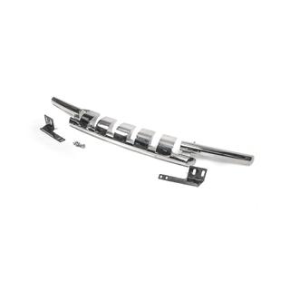 Protezione anteriore Gronder (2008-2015 acciaio inox) Lexus LX570/450d 2008-2022 foto 3