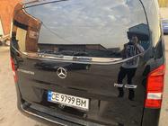 Mercedes Vito/V-class W447 2014- Cornice vetro posteriore (vetro piccolo) acciaio inox OmsaLine - Acciaio Inox Italiano foto 4