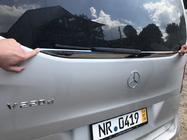 Mercedes Vito/V-class W447 2014- Cornice vetro posteriore (vetro piccolo) acciaio inox OmsaLine - Acciaio Inox Italiano foto 6