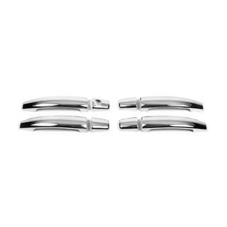 Coperture Maniglie Porta Cromate (4 pz, Acciaio Inox) foto 1