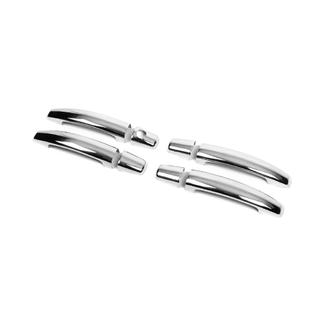 Coperture Maniglie Porta Cromate (4 pz, Acciaio Inox) foto 2