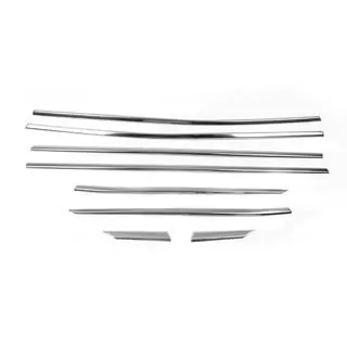 Modanature inferiori finestrini acciaio inox (8 pz) Peugeot 3008 2016-2023 foto 2