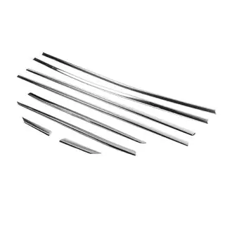 Modanature inferiori finestrini acciaio inox (8 pz) Peugeot 3008 2016-2023 foto 3