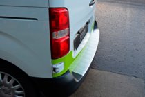 Citroen Jumpy/Dispatch 2017- Protezione Paraurti Posteriore OmsaLine Acciaio Inox foto 9