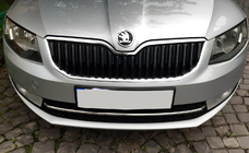 Skoda Octavia III A7 2013-2019 Protezione paraurti anteriore in acciaio inox 13-17 foto 5