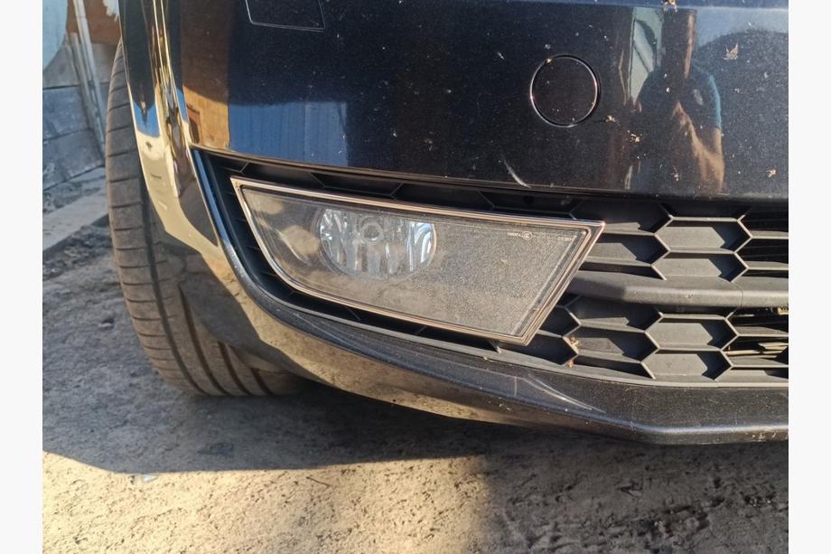 Skoda Octavia III A7 2013-2019 Coperture fari fendinebbia (2 pz) OmsaLine - Acciaio Inox Italiano Foto 3