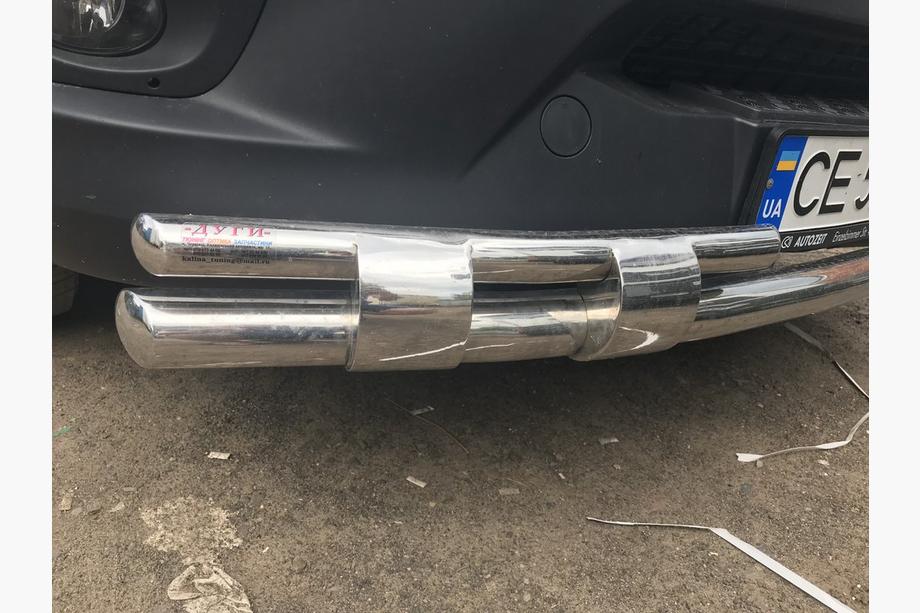 Mercedes Sprinter W906 2006–2018 Barra anteriore inferiore Shark (acciaio inox) 2013↗ Foto 6