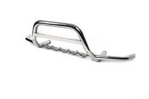 Renault Master 1998-2010 Parabullbar anteriore con baffi WT003 (acciaio inox) foto 2