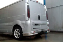 Nissan Primastar 2002-2014 Angolari posteriori AK003-doppio (acciaio inox) foto 2
