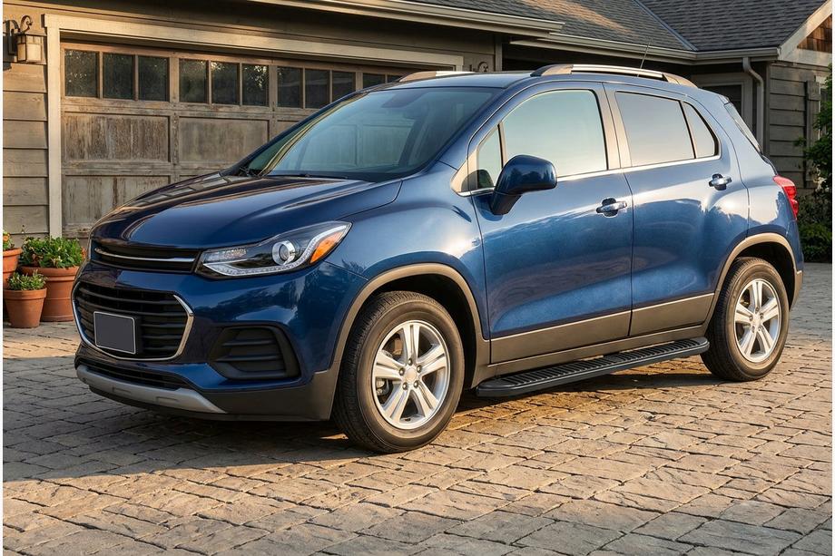 Chevrolet Trax 2012-2023 Pedane Laterali Tayga Black (2 pz, Alluminio) Foto 1