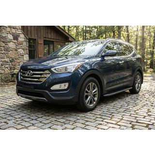 Pedane Laterali Tayga Black (2 pz, Alluminio) Hyundai Santa Fe 3 2012-2018 foto 1