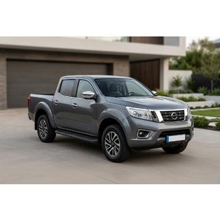 Pedane Laterali Tayga Black (2 pz, Alluminio) Nissan Navara/NP300 2016- foto 1