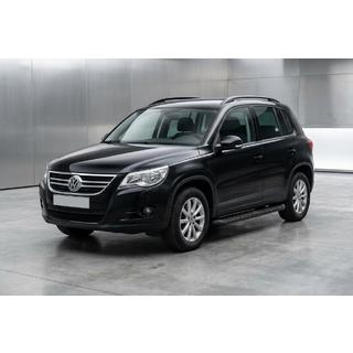 Pedane Laterali Tayga Black (2 pz, Alluminio) Volkswagen Tiguan 2007-2016 foto 1