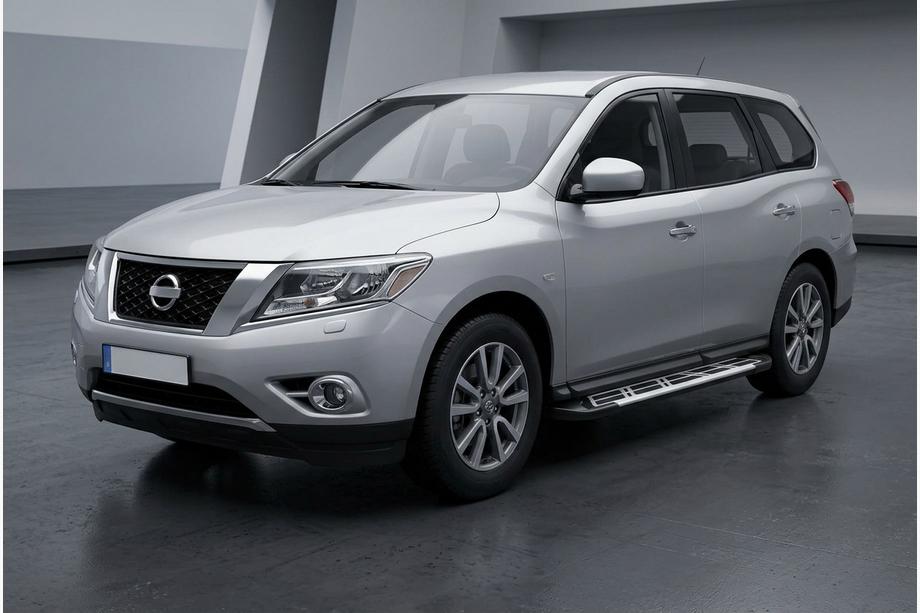 Nissan Pathfinder R52 2012-2021 Pedane Laterali Sunrise (2 pz, Alluminio) Image