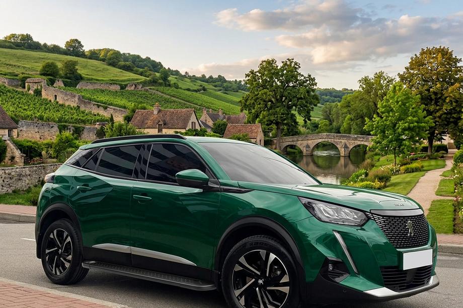 Peugeot 3008 2016-2023 Pedane Laterali Allmond Black (2 pz, Alluminio) Image