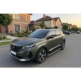Pedane Laterali Tayga Grey (2 pz, Alluminio) Peugeot 3008 2016-2023 foto 1