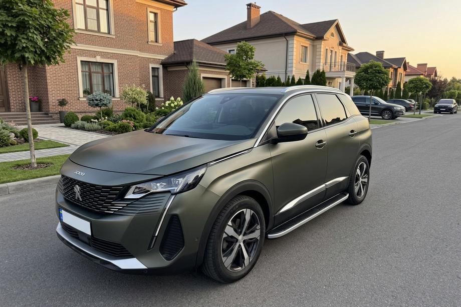 Peugeot 3008 2016-2023 Pedane Laterali Tayga Grey (2 pz, Alluminio) Image