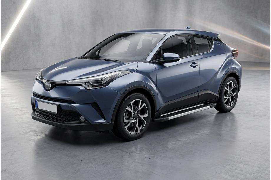 Toyota C-HR 2016-2023 Pedane Laterali RedLine V1 (2 pz, Alluminio) Image