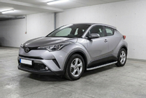 Toyota C-HR 2016-2023 Pedane Laterali Tayga Grey (2 pz, alluminio) foto 1