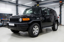 Toyota FJ Cruiser 2006-2022 Pedane Laterali Line (2 pz, Alluminio) foto 1