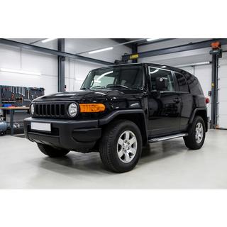 Pedane Laterali Line (2 pz, Alluminio) Toyota FJ Cruiser 2006-2022 foto 1