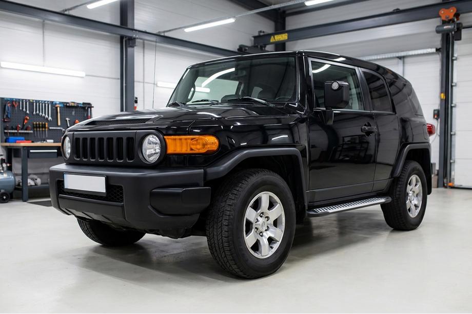 Toyota FJ Cruiser 2006-2022 Pedane Laterali Line (2 pz, Alluminio) Image