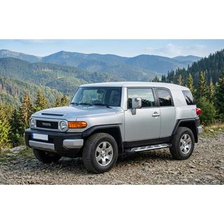 Pedane Laterali Sunrise (2 pz, alluminio) Toyota FJ Cruiser 2006-2022 foto 1